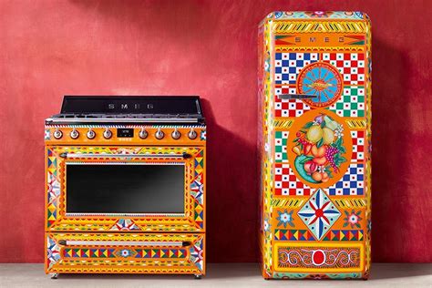 Dolce and Gabbana x Smeg Drop ,000 Divina Cucina Kitchen 